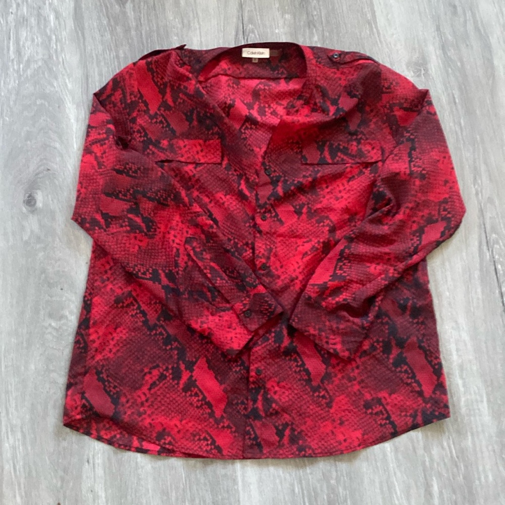 calvin klein lightweight shirt